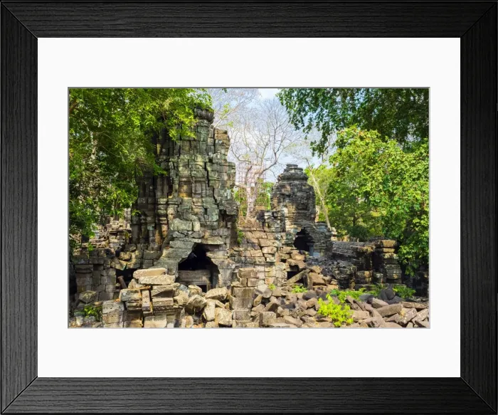 Framed Print : Banteay Chhmar, Ankorian-era temple ruins, Banteay Meanchey Province, Cambodia, Indochina Framed Print : Banteay Chhmar, Ankorian-era temple ruins, Banteay Meanchey Province, Cambodia, Indochina