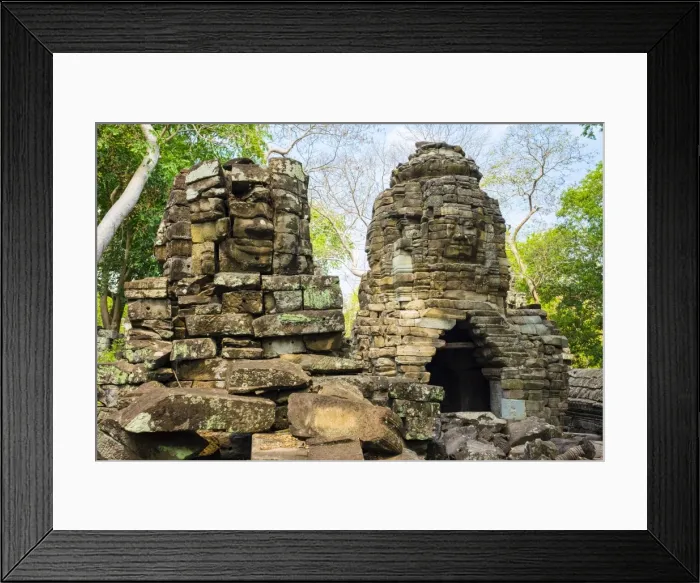 Framed Print : Banteay Chhmar, Ankorian-era temple ruins, Banteay Meanchey Province, Cambodia, Indochina Framed Print : Banteay Chhmar, Ankorian-era temple ruins, Banteay Meanchey Province, Cambodia, Indochina