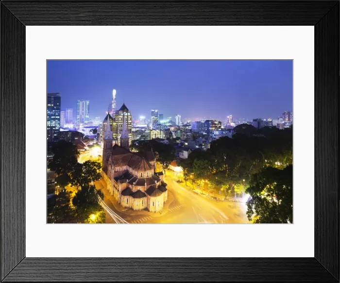 Framed Print : Notre Dame Cathedral, Ho Chi Minh City (Saigon), Vietnam, Indochina, Southeast Asia, Asia Framed Print : Notre Dame Cathedral, Ho Chi Minh City (Saigon), Vietnam, Indochina, Southeast Asia, Asia