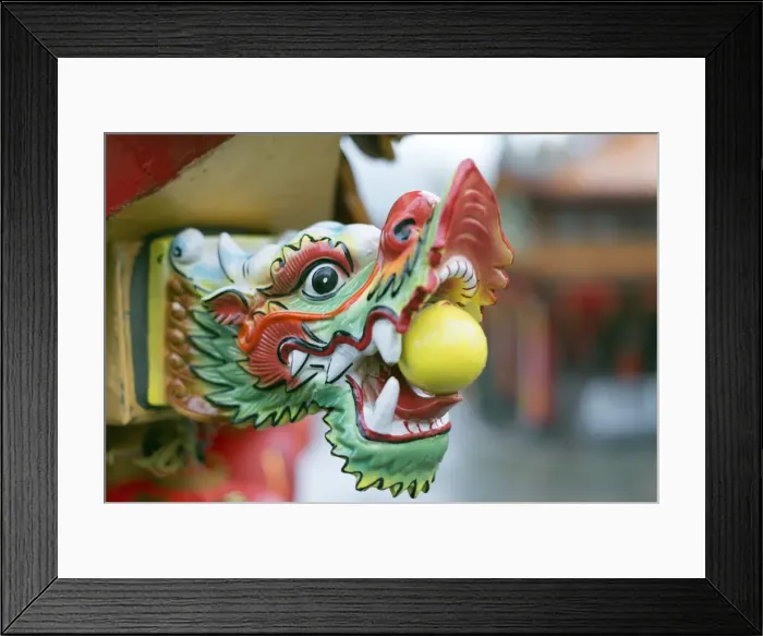 Framed Print : Detail, Chinese temple, Jiufen, Taiwan, Asia Framed Print : Detail, Chinese temple, Jiufen, Taiwan, Asia