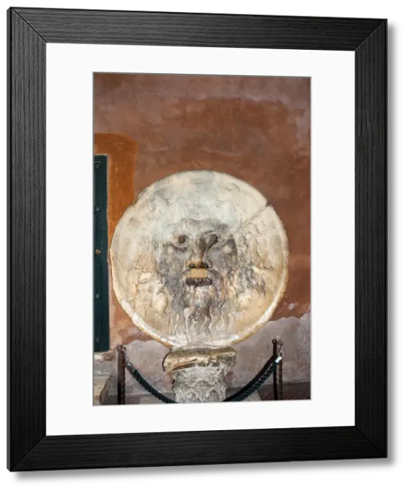 Framed Print : Mouth of Truth (Bocca della Verita), Basilica of St Framed Print : Mouth of Truth (Bocca della Verita), Basilica of St
