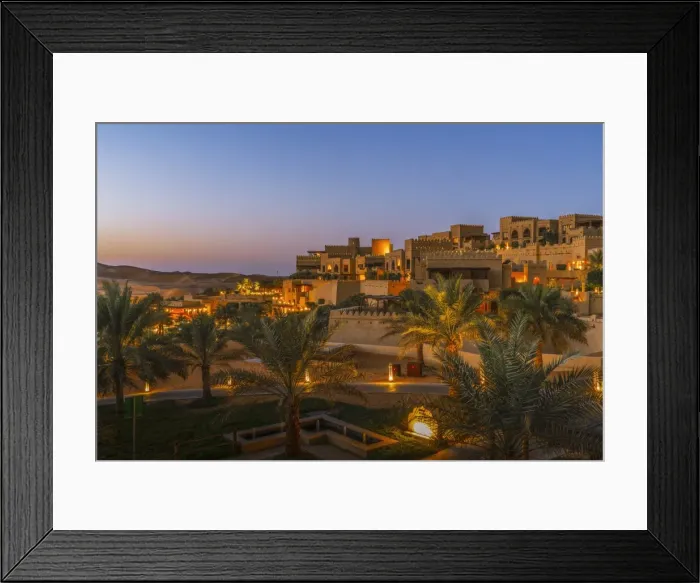 Framed Print : Qasr Al Sarab, a luxury resort by Anantara in the Empty Quarter Desert, Abu Dhabi Framed Print : Qasr Al Sarab, a luxury resort by Anantara in the Empty Quarter Desert, Abu Dhabi