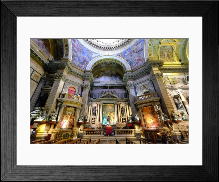 Framed Print : Royal Chapel of the Treasure of San Gennaro, Naples Cathedral, Naples, Campania, Italy Framed Print : Royal Chapel of the Treasure of San Gennaro, Naples Cathedral, Naples, Campania, Italy