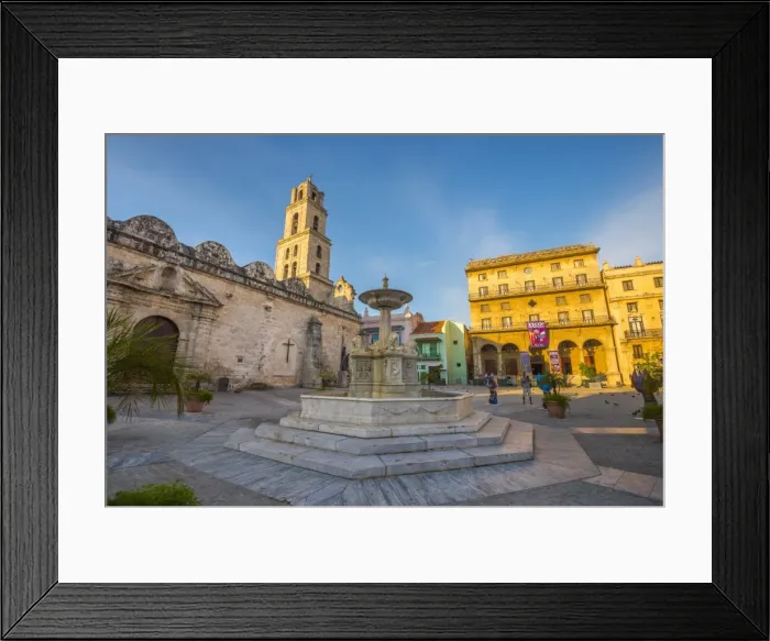 Framed Print : Plaza de San Francisco de Asis, La Habana Vieja (Old Havana), UNESCO World Heritage Site Framed Print : Plaza de San Francisco de Asis, La Habana Vieja (Old Havana), UNESCO World Heritage Site