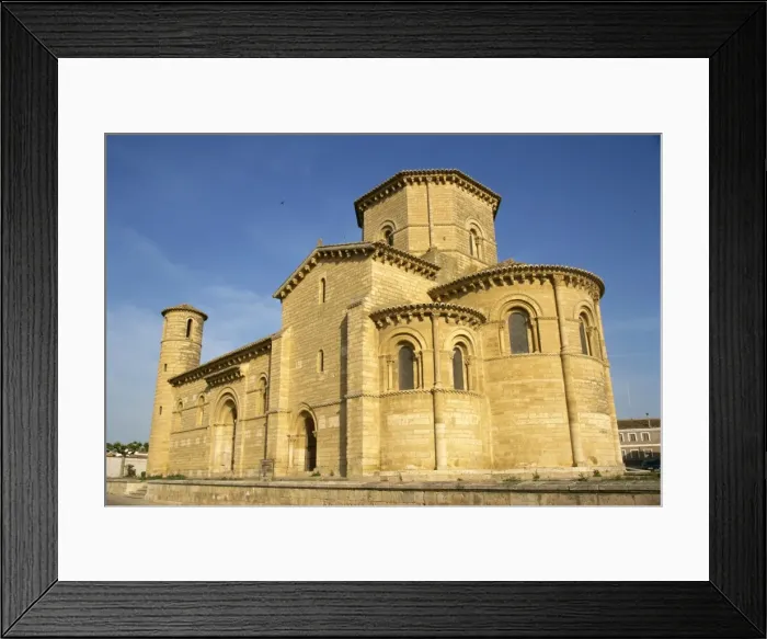 Framed Print : The Romanesque 11th century church of San Martin Framed Print : The Romanesque 11th century church of San Martin