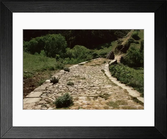 Framed Print : Roman road near Cirauqui Framed Print : Roman road near Cirauqui