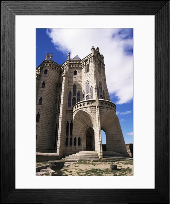 Framed Print : Entrance to Bishops Palace