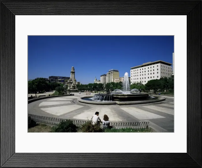 Framed Print : Plaza de Espana Framed Print : Plaza de Espana