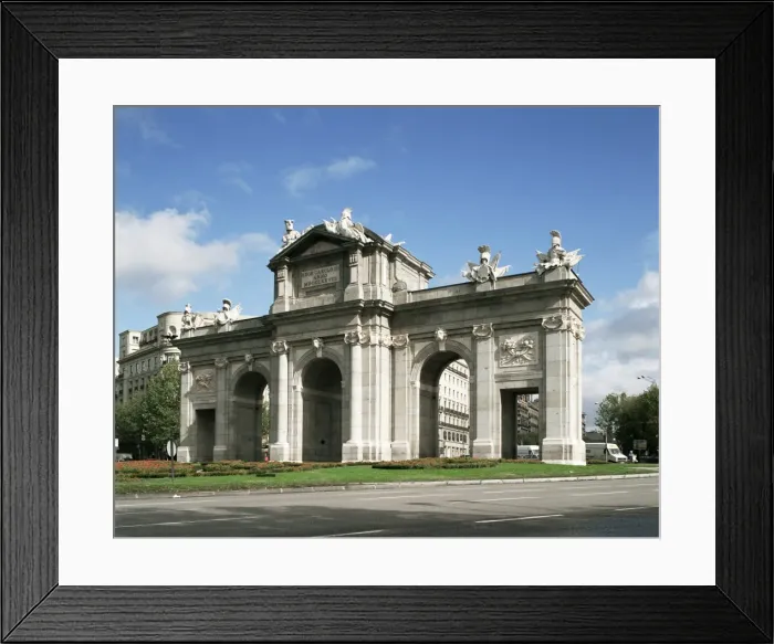 Framed Print : Alcala Gate Framed Print : Alcala Gate