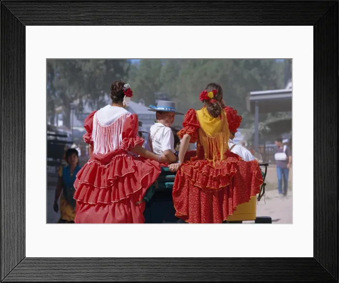 Framed Print : Romeria del Rocio fetival Framed Print : Romeria del Rocio fetival