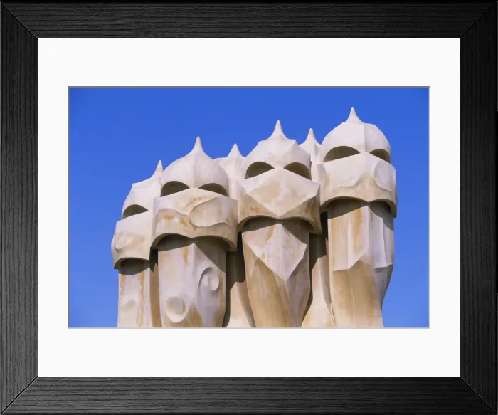 Framed Print : Gaudi architecture Framed Print : Gaudi architecture
