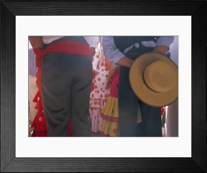 Framed Print : Details of dress Framed Print : Details of dress