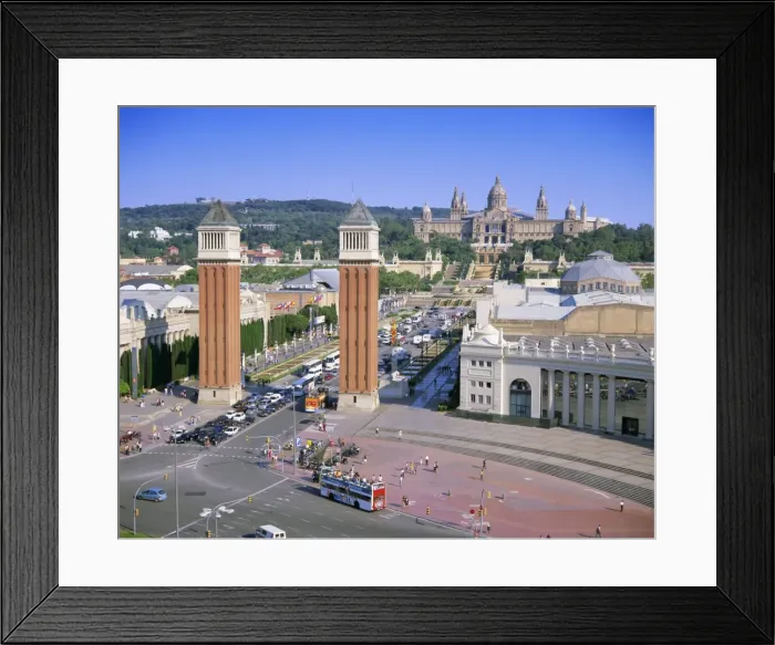Framed Print : Plaza d Espanya Framed Print : Plaza d Espanya