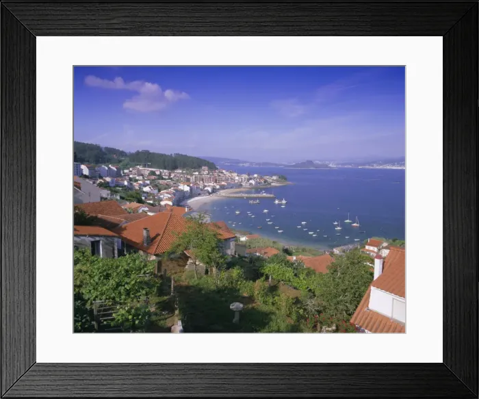 Framed Print : Typical coastline near Sanxenxo Framed Print : Typical coastline near Sanxenxo