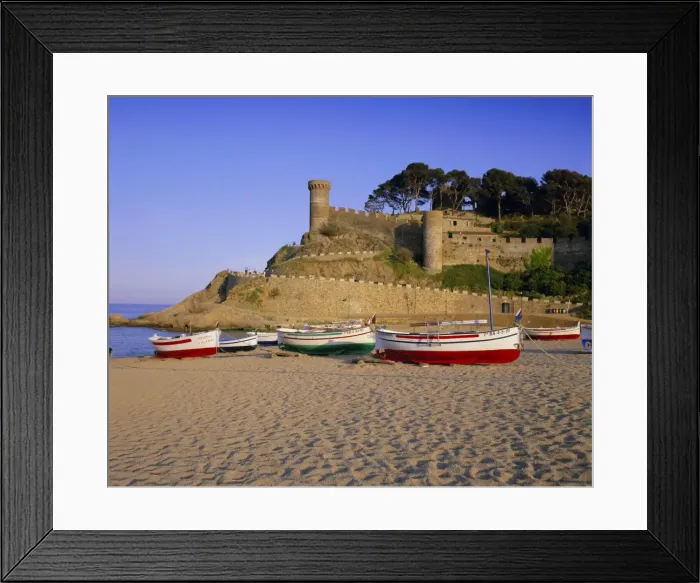Framed Print : Tossa de Mar Framed Print : Tossa de Mar