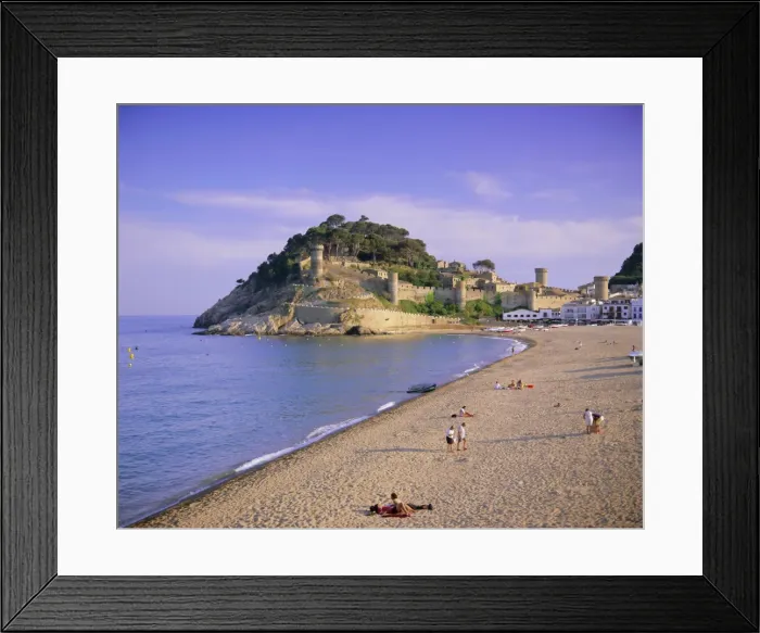 Framed Print : Tossa de Mar Framed Print : Tossa de Mar