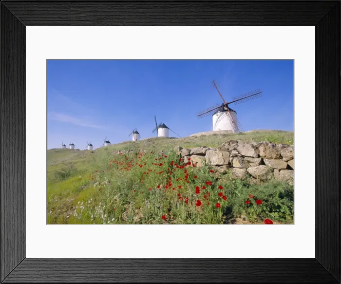 Framed Print : Windmills in Consuegra Framed Print : Windmills in Consuegra
