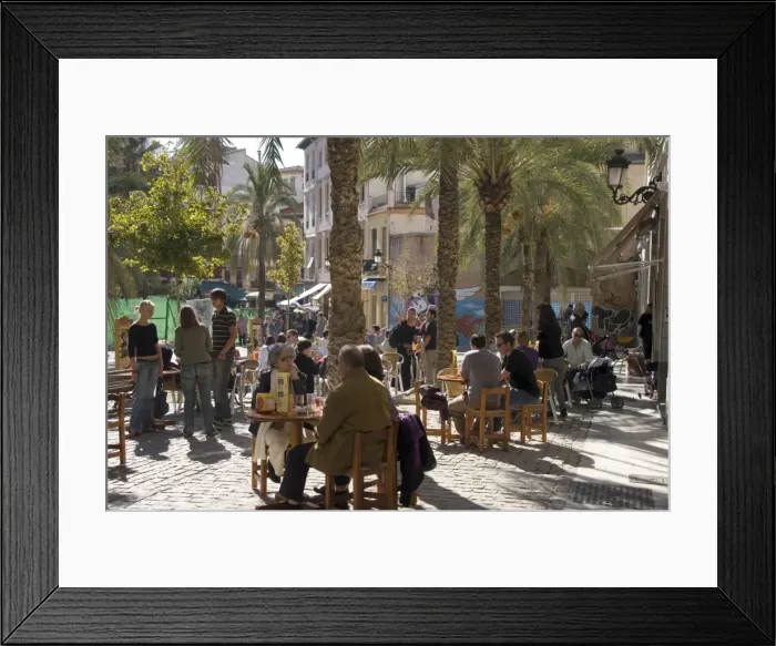 Framed Print : Outdoor cafe Framed Print : Outdoor cafe