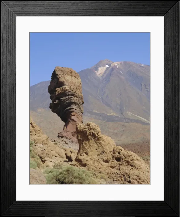 Framed Print : Mount Teide from Los Roques Framed Print : Mount Teide from Los Roques