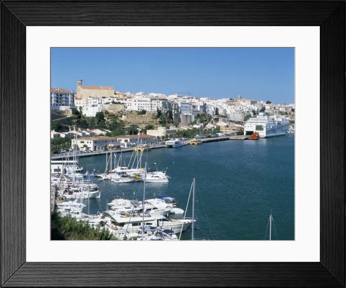 Framed Print : Mahon harbour Framed Print : Mahon harbour