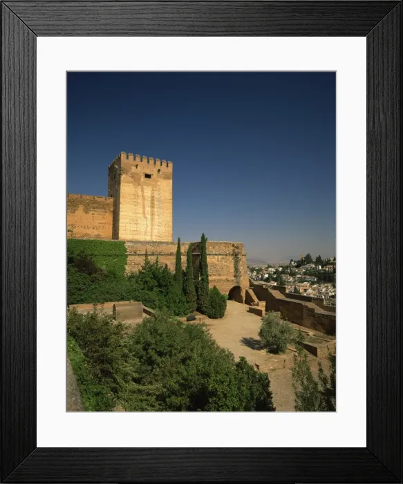 Framed Print : Walls and tower of the fortress Framed Print : Walls and tower of the fortress