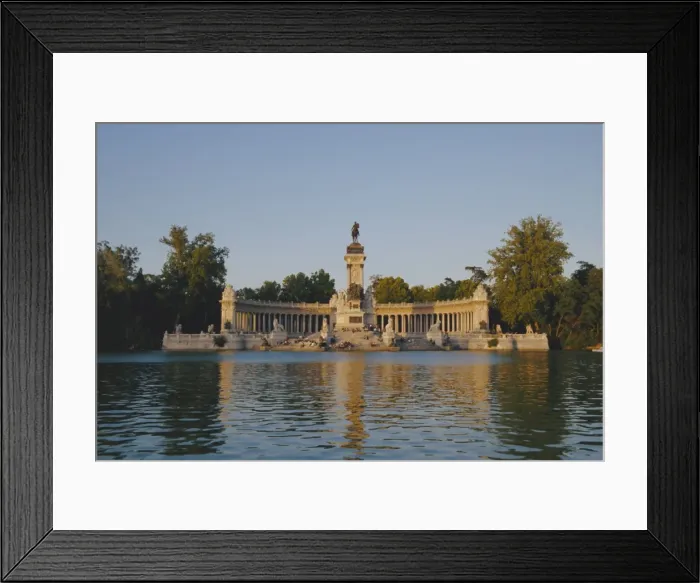 Framed Print : Retiro Lake Framed Print : Retiro Lake