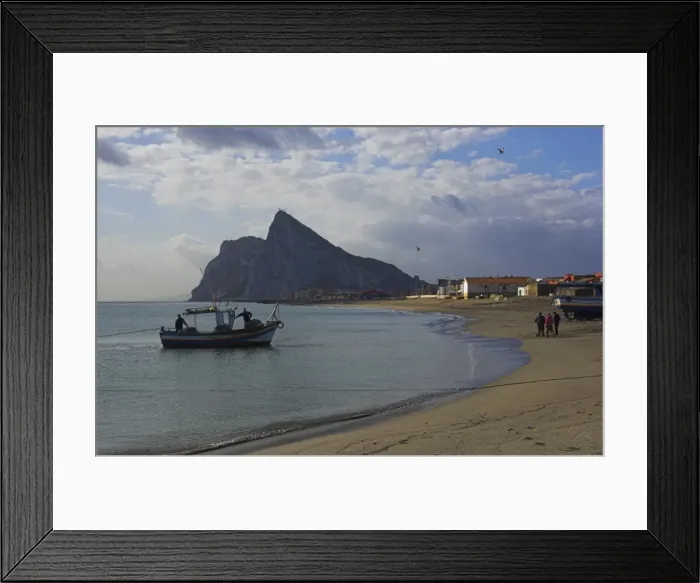 Framed Print : The Rock of Gibraltar Framed Print : The Rock of Gibraltar