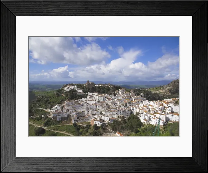 Framed Print : Casares, Andalucia Framed Print : Casares, Andalucia