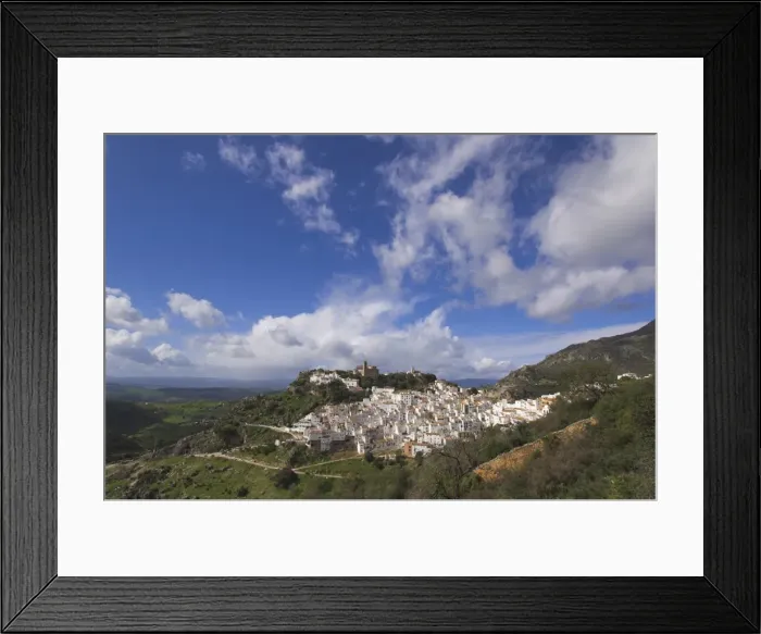Framed Print : Casares, Andalucia Framed Print : Casares, Andalucia