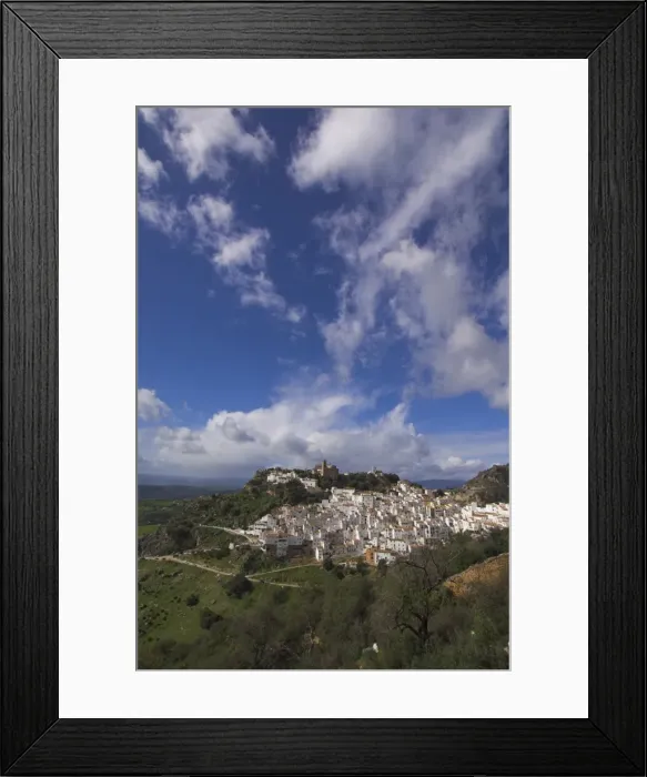 Framed Print : Casares, Andalucia Framed Print : Casares, Andalucia