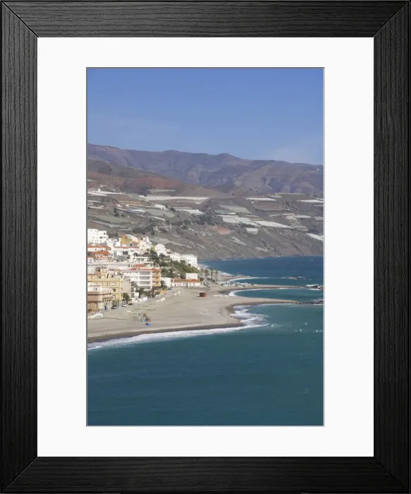 Framed Print : Castell de Ferro beach Framed Print : Castell de Ferro beach