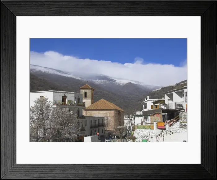 Framed Print : Pampaneira Framed Print : Pampaneira
