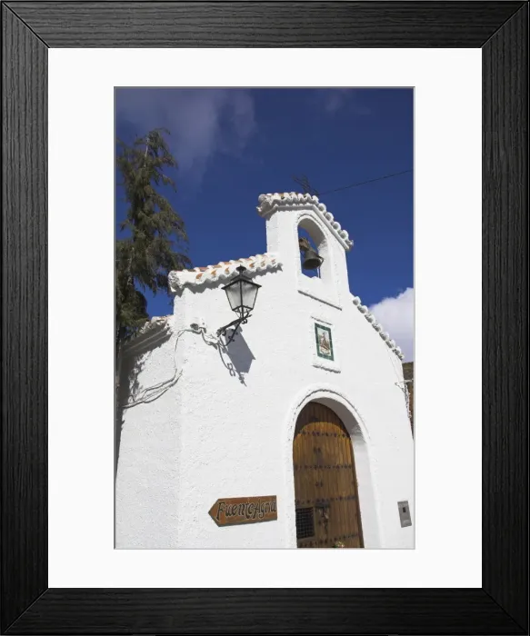 Framed Print : Ermita de la Virgen de las Angustias church