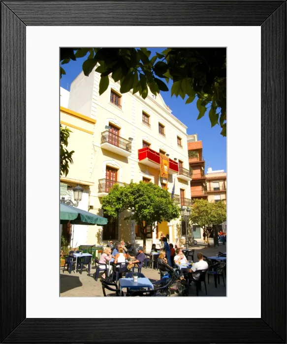 Framed Print : Old town, Almunecar Framed Print : Old town, Almunecar