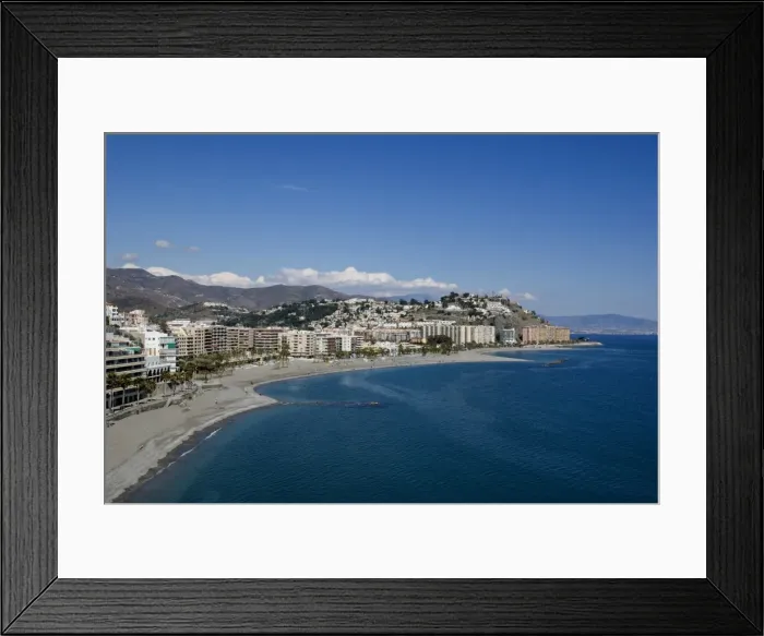 Framed Print : Beach, Almunecar Framed Print : Beach, Almunecar