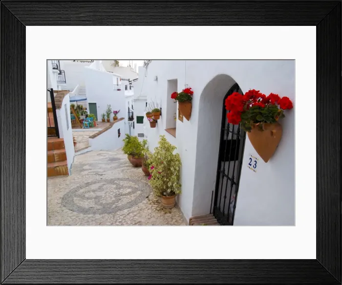 Framed Print : Frigiliana Framed Print : Frigiliana