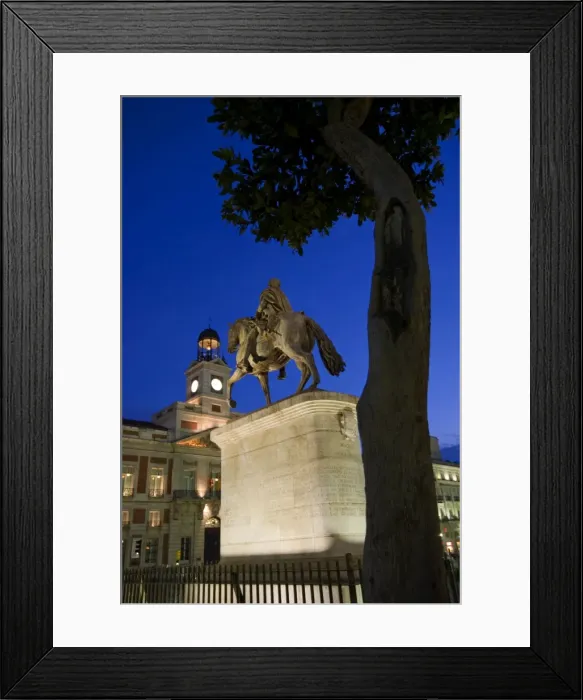 Framed Print : Puerta del Sol at dusk Framed Print : Puerta del Sol at dusk