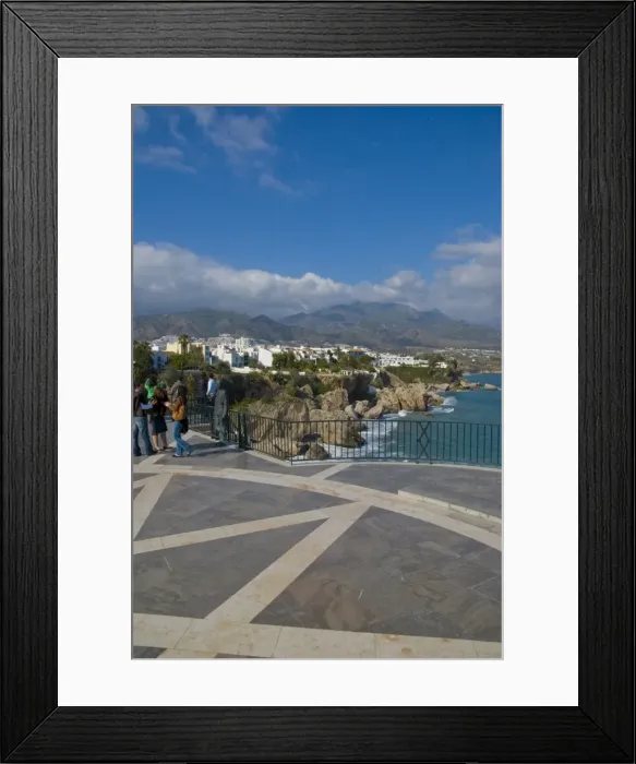 Framed Print : Balcon de Europa Framed Print : Balcon de Europa
