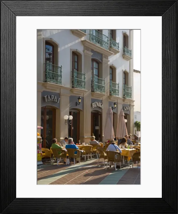 Framed Print : Outdoor cafe Framed Print : Outdoor cafe