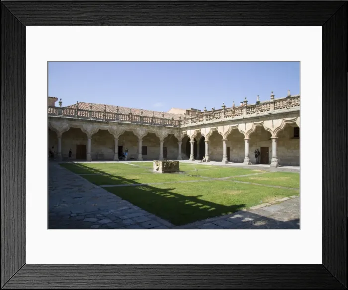 Framed Print : Cloisters and courtyards of Salamanca University Framed Print : Cloisters and courtyards of Salamanca University