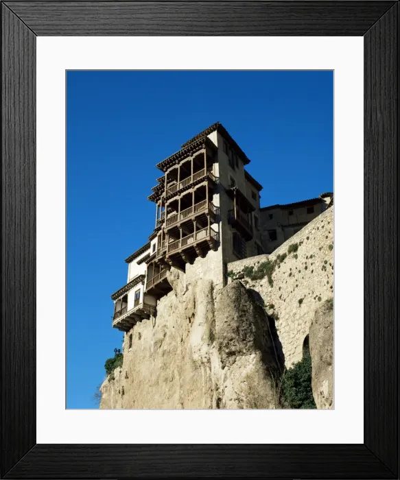 Framed Print : The Hanging Houses