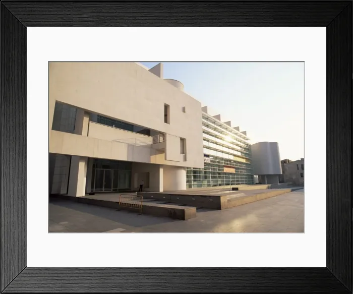 Framed Print : Museu d Art Comtemporani de Barcelona Framed Print : Museu d Art Comtemporani de Barcelona