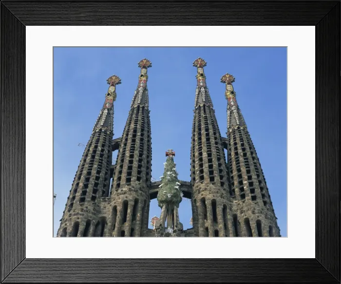 Framed Print : Spires of the Sagrada Familia Framed Print : Spires of the Sagrada Familia