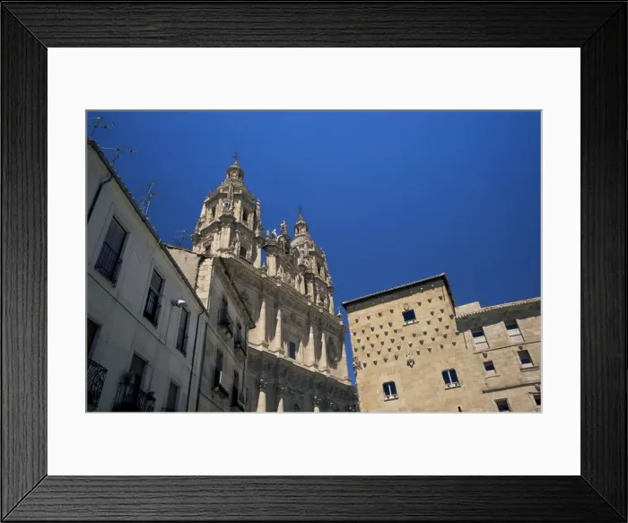 Framed Print : La Clerecia and Casa de las Conchas (House of Shells) Framed Print : La Clerecia and Casa de las Conchas (House of Shells)