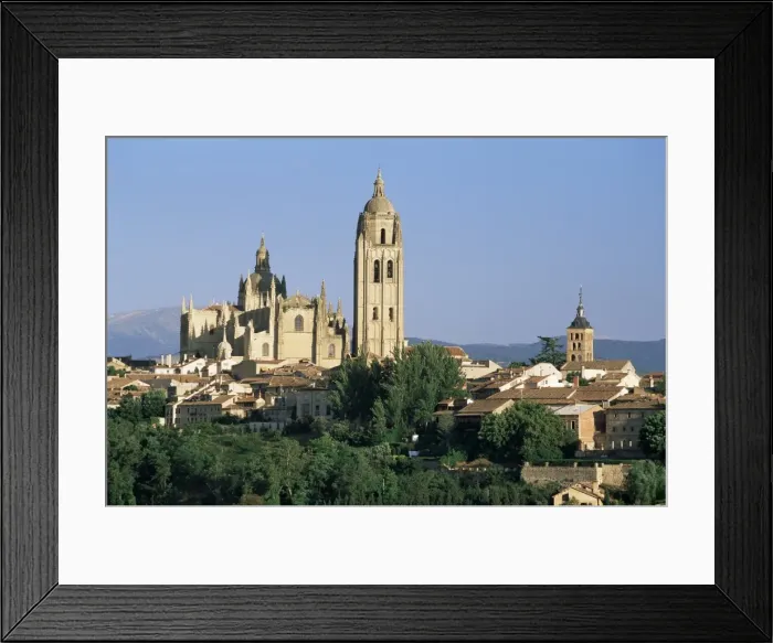 Framed Print : View to cathedral from north Framed Print : View to cathedral from north