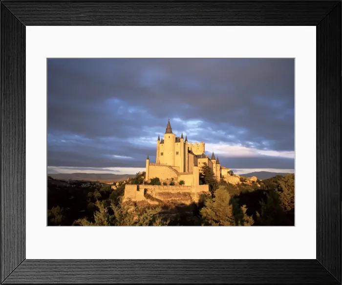 Framed Print : The Alcazar at sunset Framed Print : The Alcazar at sunset