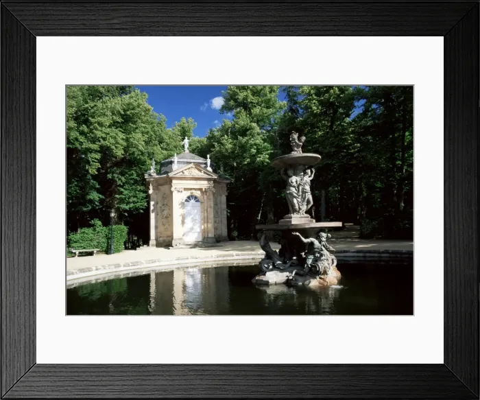 Framed Print : Gardens of La Granja de San Ildefonso Framed Print : Gardens of La Granja de San Ildefonso