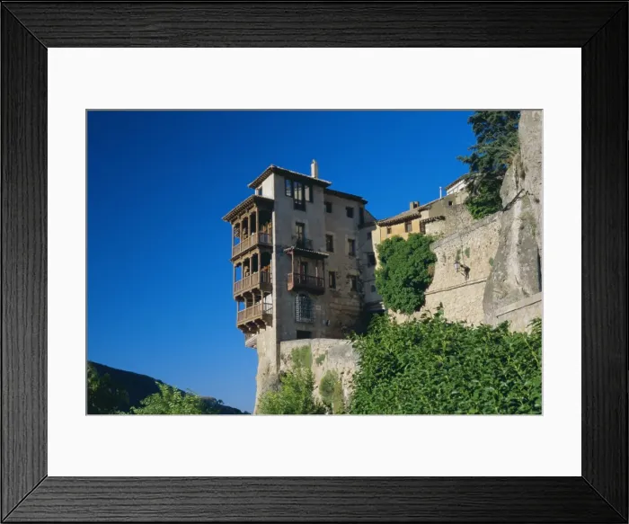 Framed Print : The casas colgadas (hanging houses) Framed Print : The casas colgadas (hanging houses)