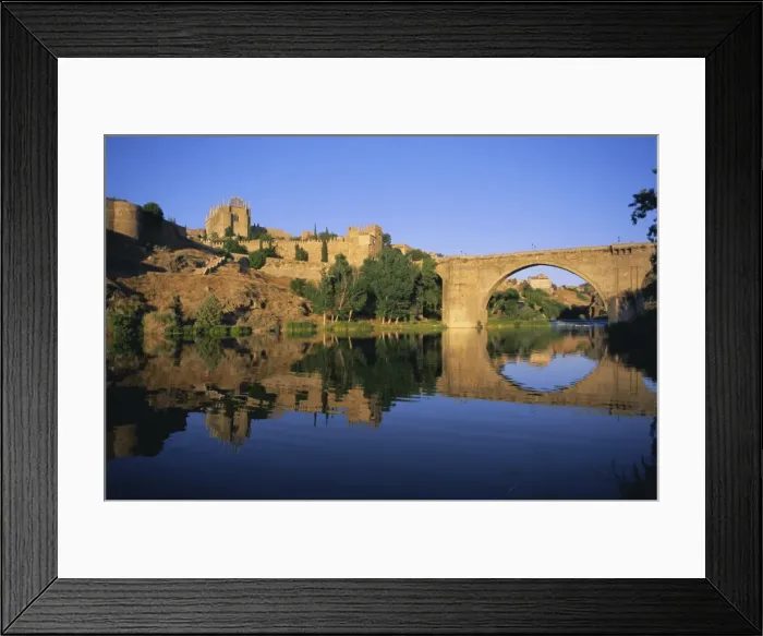 Framed Print : Monastery of San Juan de los Reyes and San Martin Bridge Framed Print : Monastery of San Juan de los Reyes and San Martin Bridge