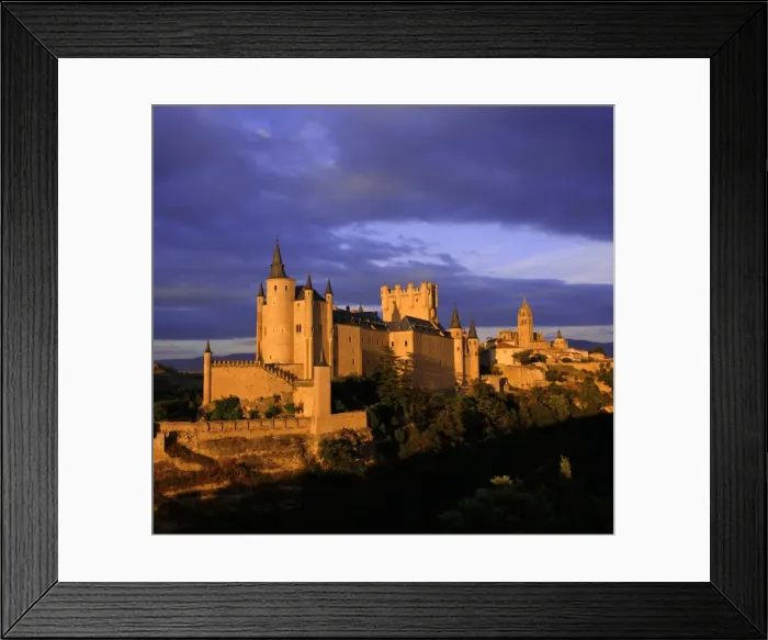 Framed Print : The Alcazar and Cathedral at sunset Framed Print : The Alcazar and Cathedral at sunset